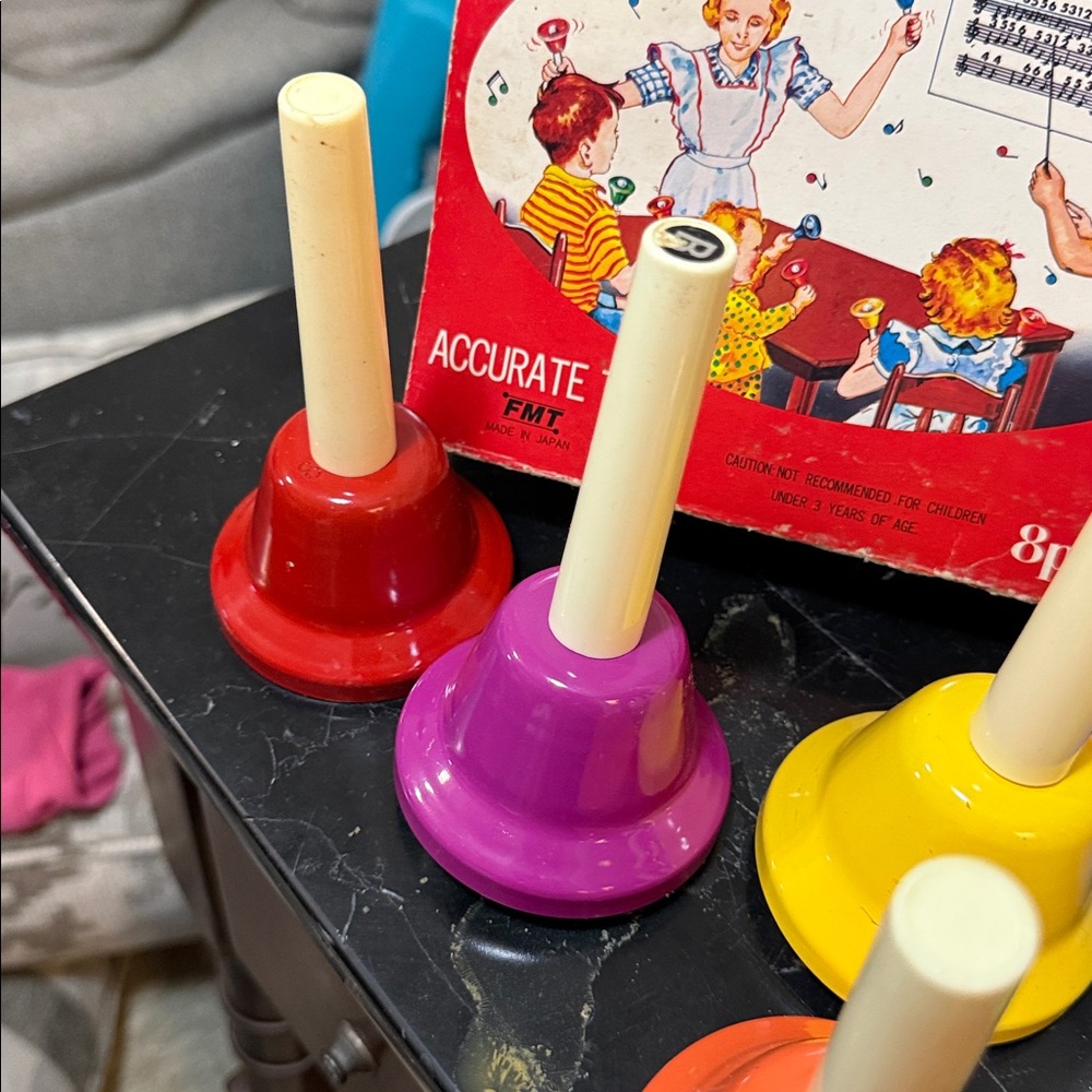 Colorful Hand Bell Set - Picture 3 of 7